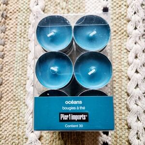Pier 1 Imports Oceans Scented Tea Light Candle 30pc